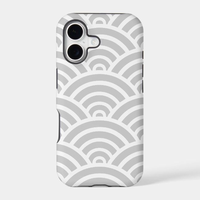 Grey Scallop Pattern (Back)
