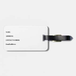 Grey Sciurini, Luggage Tag