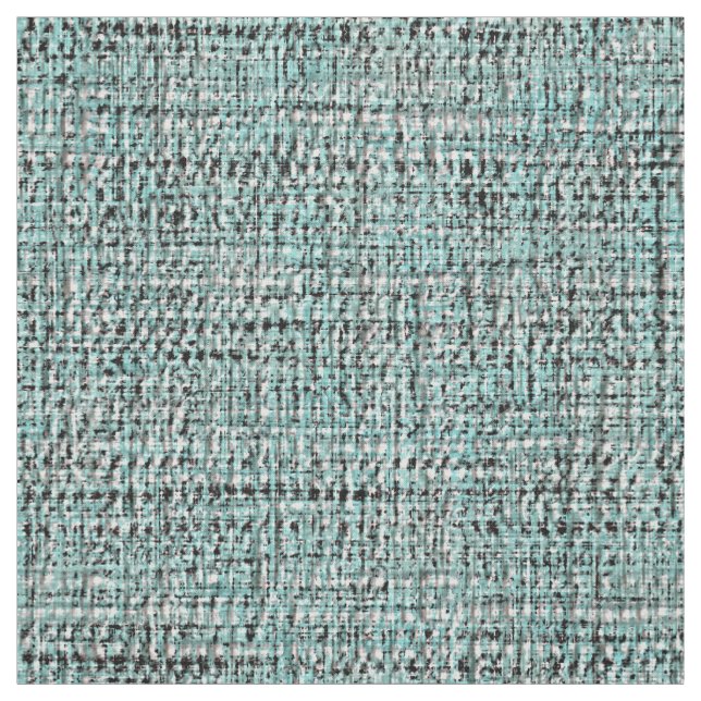 Grey Seafoam Turquoise Blue Green Boucle Pattern Fabric (Swatch)