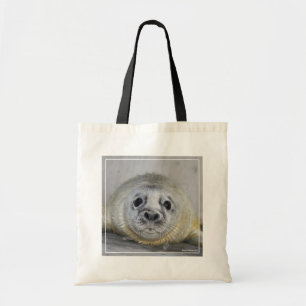 Grey Seal Pup Tote Bag
