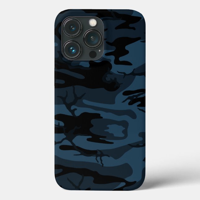 Grey Shadow Camo Case-Mate iPhone Case (Back)