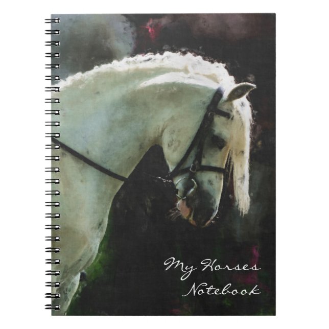 Grey show pony notebook (Front)