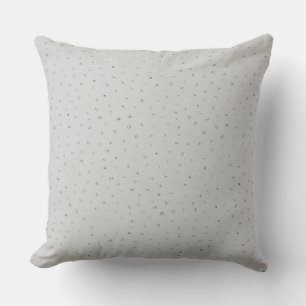 Grey Silver Confetti Cushion