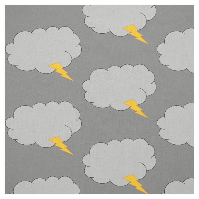 Grey sky fabric (Swatch)