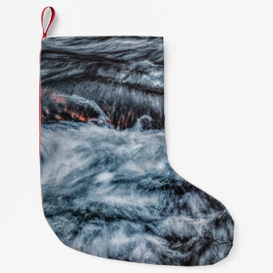 Grey Small Christmas Stocking