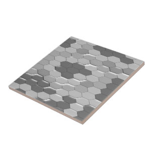 Grey Snakeskin Design Ceramic Tile