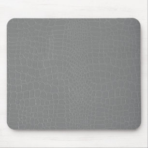 Grey Snakeskin Mouse Pad