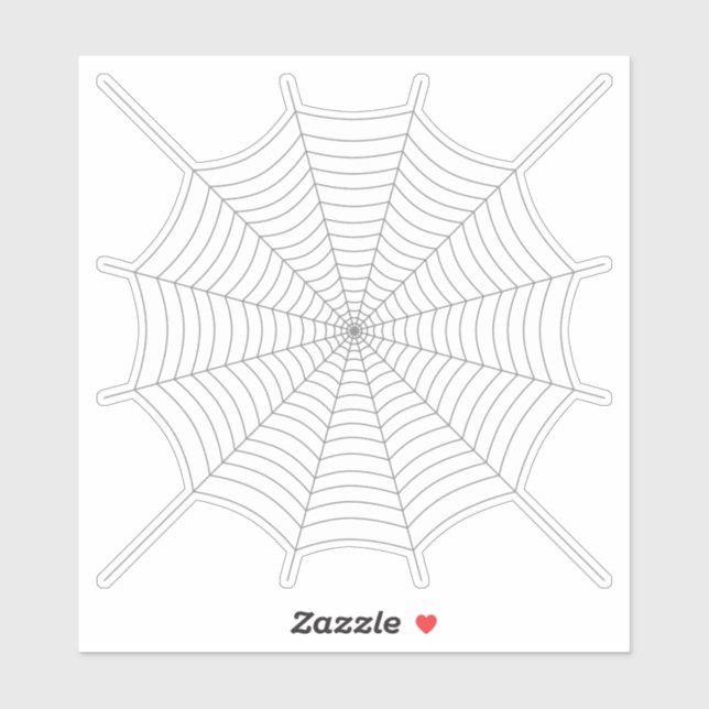 Grey spider web Halloween pattern (Sheet)