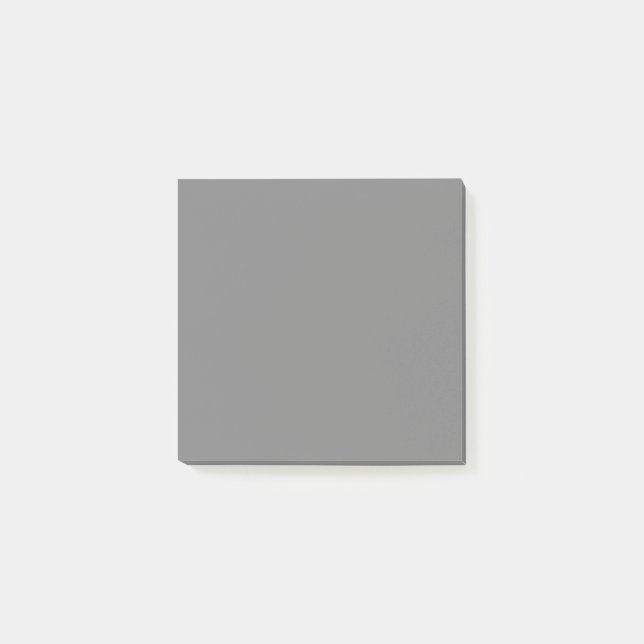 Grey Square Post-it Notes (Front)