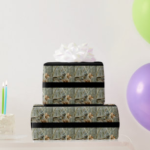 Grey Squirrel Antics Wrapping Paper