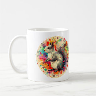 Grey Squirrel Coffee Mug
