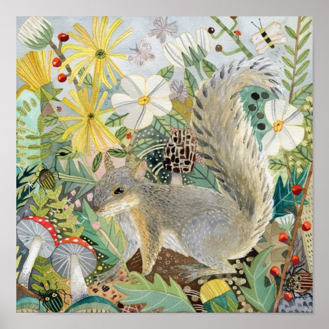 Grey Squirrel poster (Front)