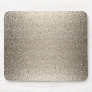 Grey Stainless Steel Metal Mouse Pad