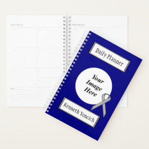 Grey Standard Ribbon by Kenneth Yoncich Planner