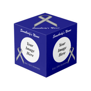 Grey Standard Ribbon Template by Kenneth Yoncich Cube