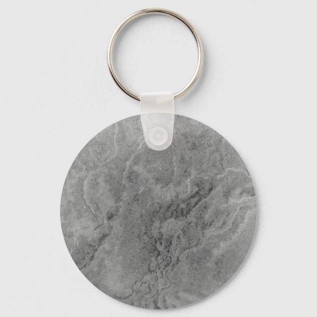 Grey Stone Pattern Key Ring (Front)