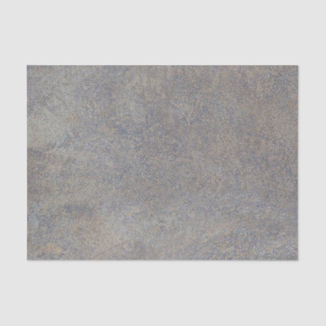 Grey Stone Texture Decoupage Tissue Paper (Front)