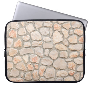 Grey stone wall background. stone, texture, wall,  laptop sleeve