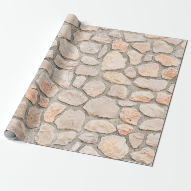 Grey stone wall background. stone, texture, wall,  wrapping paper (Unrolled)