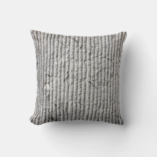 Grey stone wall texture. Texture of stone wall wit Cushion