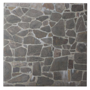 Grey stone wall texture tile