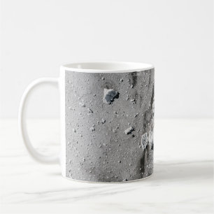 Grey stones on grey dirt coffee mug