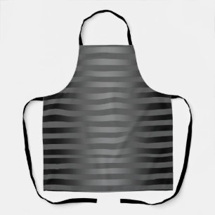 Grey, striped, gradient, grey stripes, simple apron