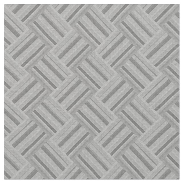 Grey stripes diagonal weave pattern fabric (Close Up)