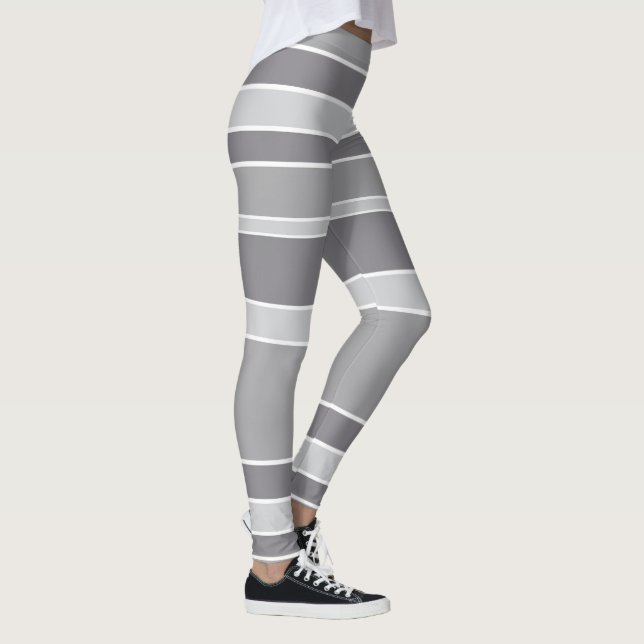 Grey stripes leggings (Right)