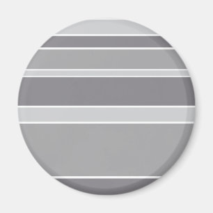 Grey stripes magnet