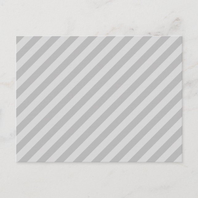 Grey Stripes. Postcard (Front)