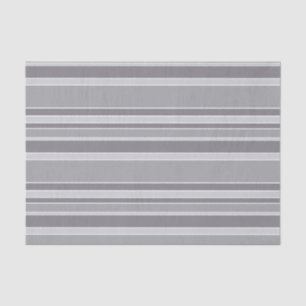Grey stripes tissue paper