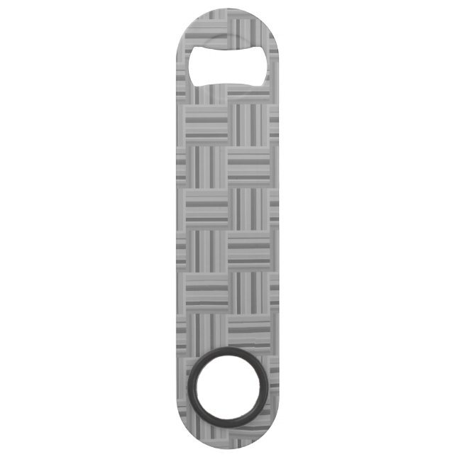 Grey stripes weave pattern (Front)