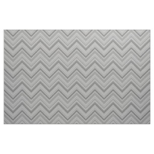 Grey stripes zigzag pattern fabric