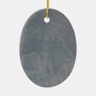 Grey Suede Ceramic Tree Decoration