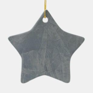 Grey Suede Ceramic Tree Decoration