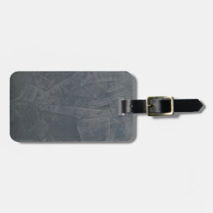 Grey Suede Luggage Tag