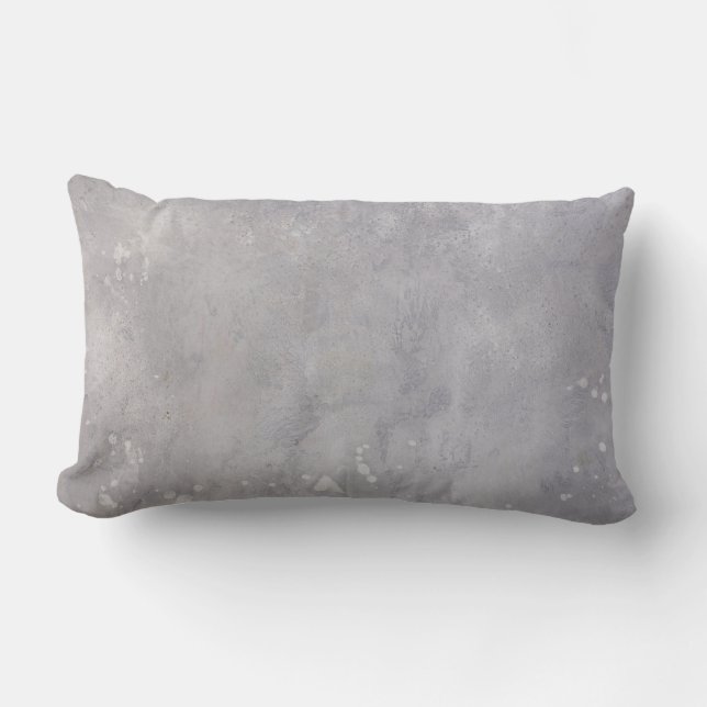 Grey surface lumbar cushion (Front)
