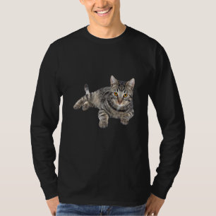 Grey Tabby Cat T-Shirt