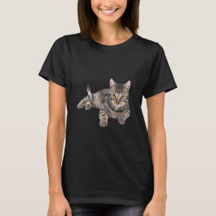 Grey Tabby Cat T-Shirt