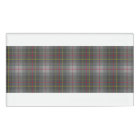 Grey Tartan Name Tag