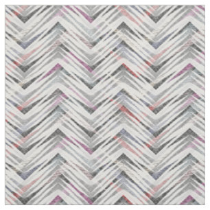 Grey textured zigzag fabric