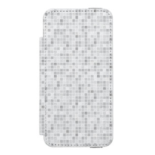 Grey Tiles Pattern Incipio Watson™ iPhone 5 Wallet Case