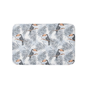 Grey Toucan Bath Mat