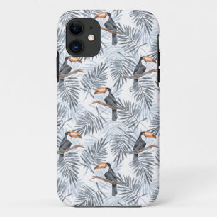 Grey Toucan iPhone 11 Case