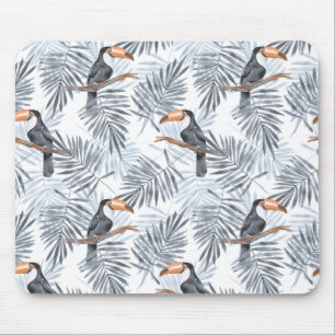 Grey Toucan Mouse Pad