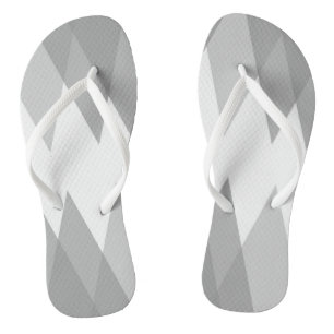 Grey triangles thongs