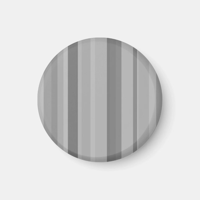 Grey vertical stripes magnet (Front)