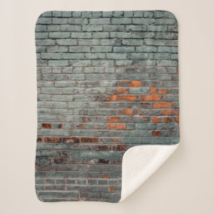 Grey wall paint sherpa blanket