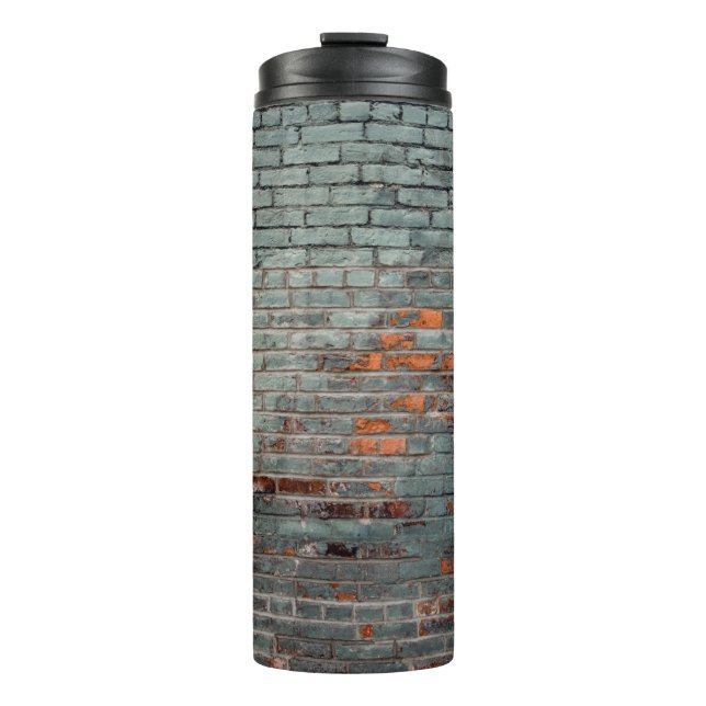 Grey wall paint thermal tumbler (Front)